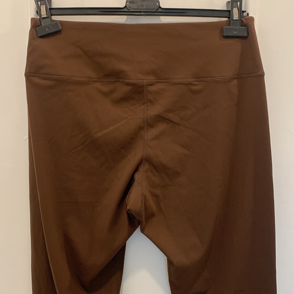 NWOT OVO Brown Activewear Leggings Size L - Picture 5 of 8
